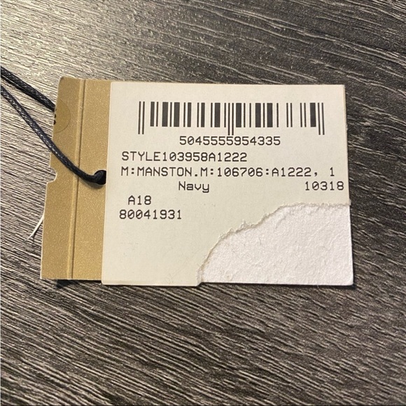 NWT Authentic Burberry Tie Men’s Manston Heritage Necktie w/Burberrys Logo Navy - Picture 11 of 15